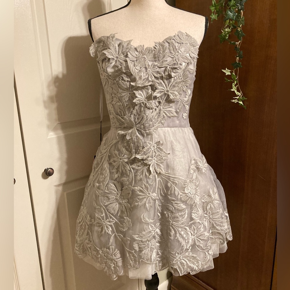 Gather Beauty lace cutout party, cocktail, dress size large NWT